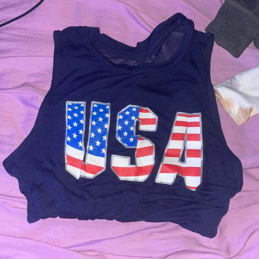 USA tank top